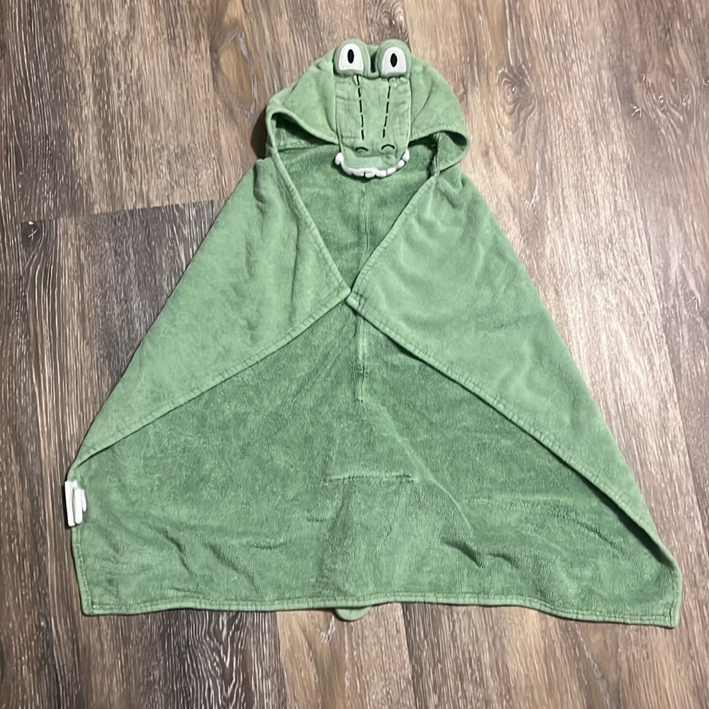 Pottery Barn Kids Alligator Towel